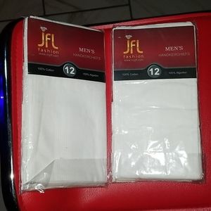 2 men's handkerchiefs  new never use never opened